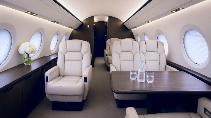 Gulfstream G600 Jet Interior